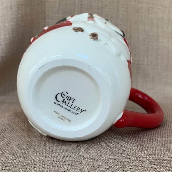 FITZ and FLOYD Reindeer Holiday Mug and Plate Set 2pc - Picture 8 of 15